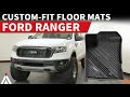 Ford Ranger 2020-2023 All-Weather Floor Mats Installation &amp; Review | Lasfit liners