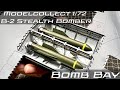 Building the B-2 Spirit Stealth Bomber Bomb Bay with Eduard Photo Etch | Modelcollect 1:72 Scale