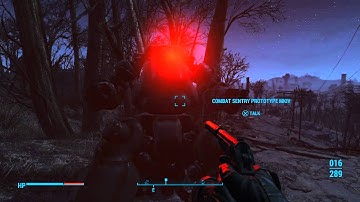 Fallout 4 sentry bot glitch
