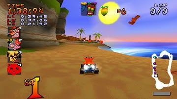 Crash Team Racing - PlayStation 1 Gameplay 1080p (ePSXe)