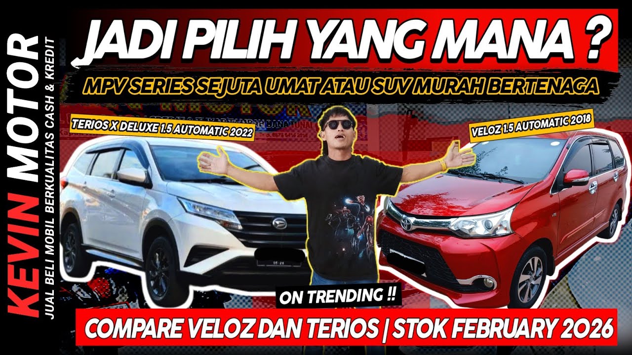 Komparasi MPV Sejuta Umat vs SUV Murah Bertenaga❗Jadi Pilih Yang Mana ? [Stok Terkini Februari 2026]