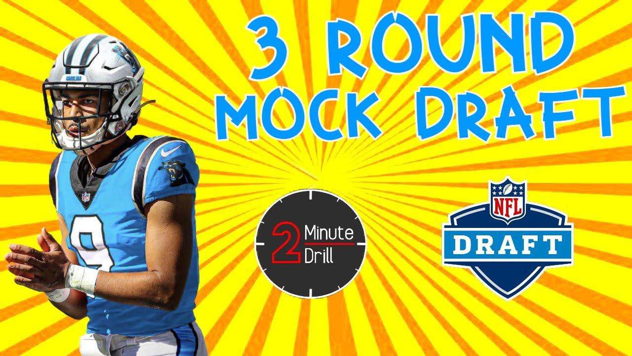 2MD 3 ROUND MOCK NFL DRAFT: BRYCE YOUNG THE NEW FAVORITE AT 1? STROUD DOESN'T GO 2???