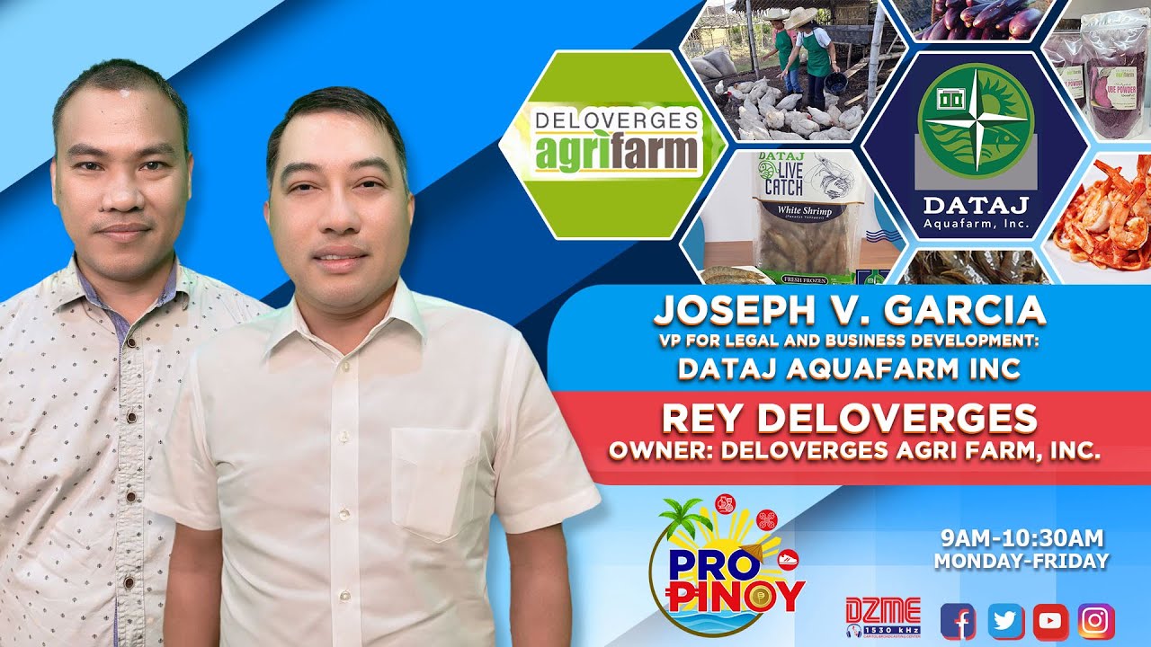 Agricultural Innovations: Deloverges Agri Farm & Dataj Aquafarm Inc ...