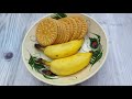 Banana and  biscuit recipe  5 minutes sweet recipe  quick and easy dessert recipe 