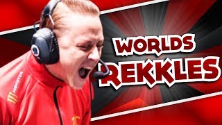 REKKLES CHEERS & TSM TEARS | WORLDS FUN/FAIL MOMENTS - League Of Legends
