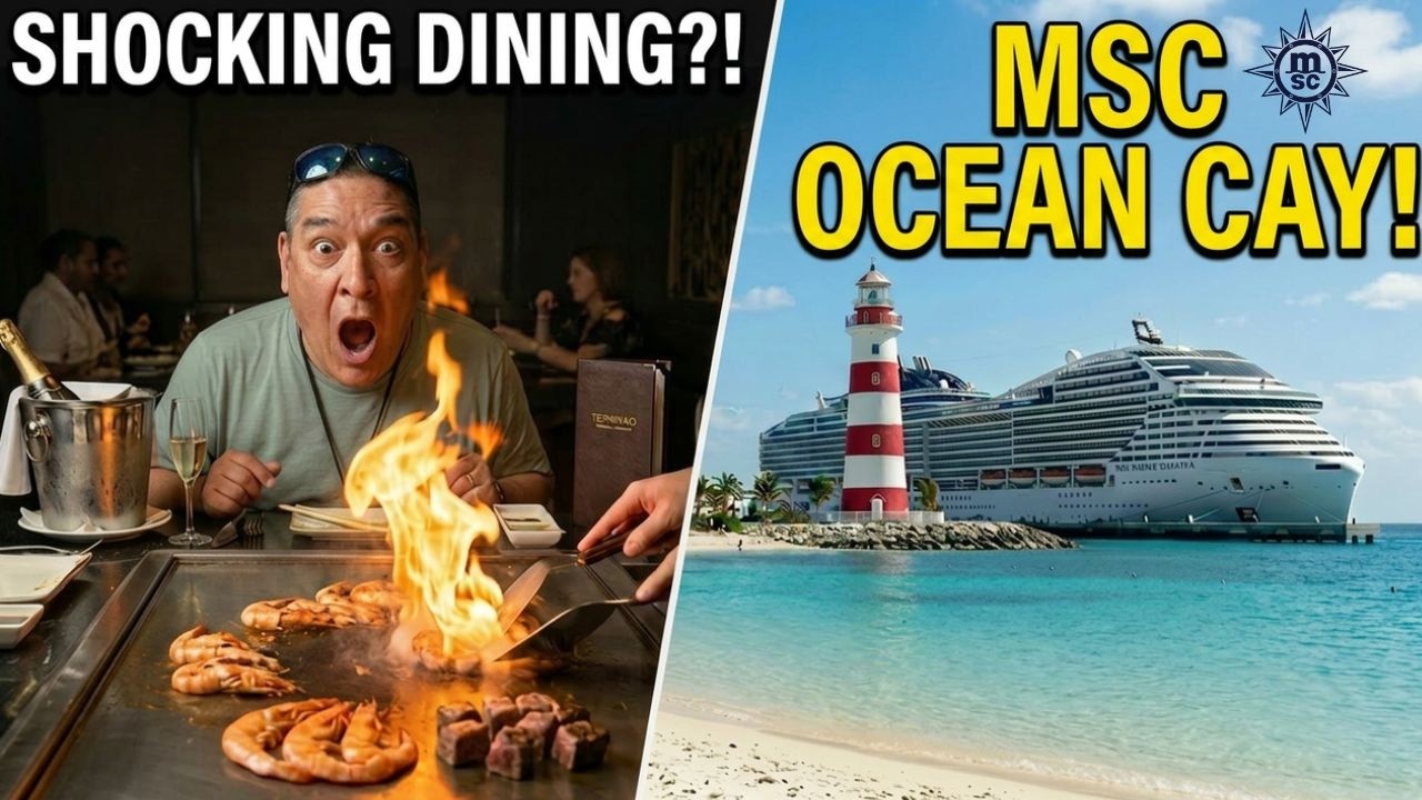 We Try More Specialty Dining and Arrive at Ocean Cay | MSC World America: Final Days