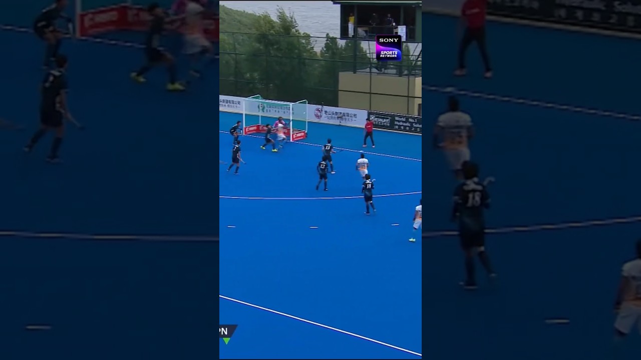 India Super goal Asian Champion Trophy // Hockey field goal 