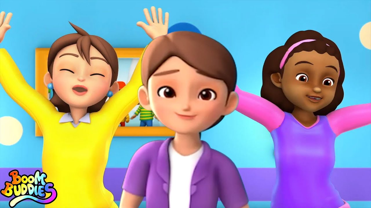 Five Little Mommies Jumping On The Bed and Nursery Rhyme for Children