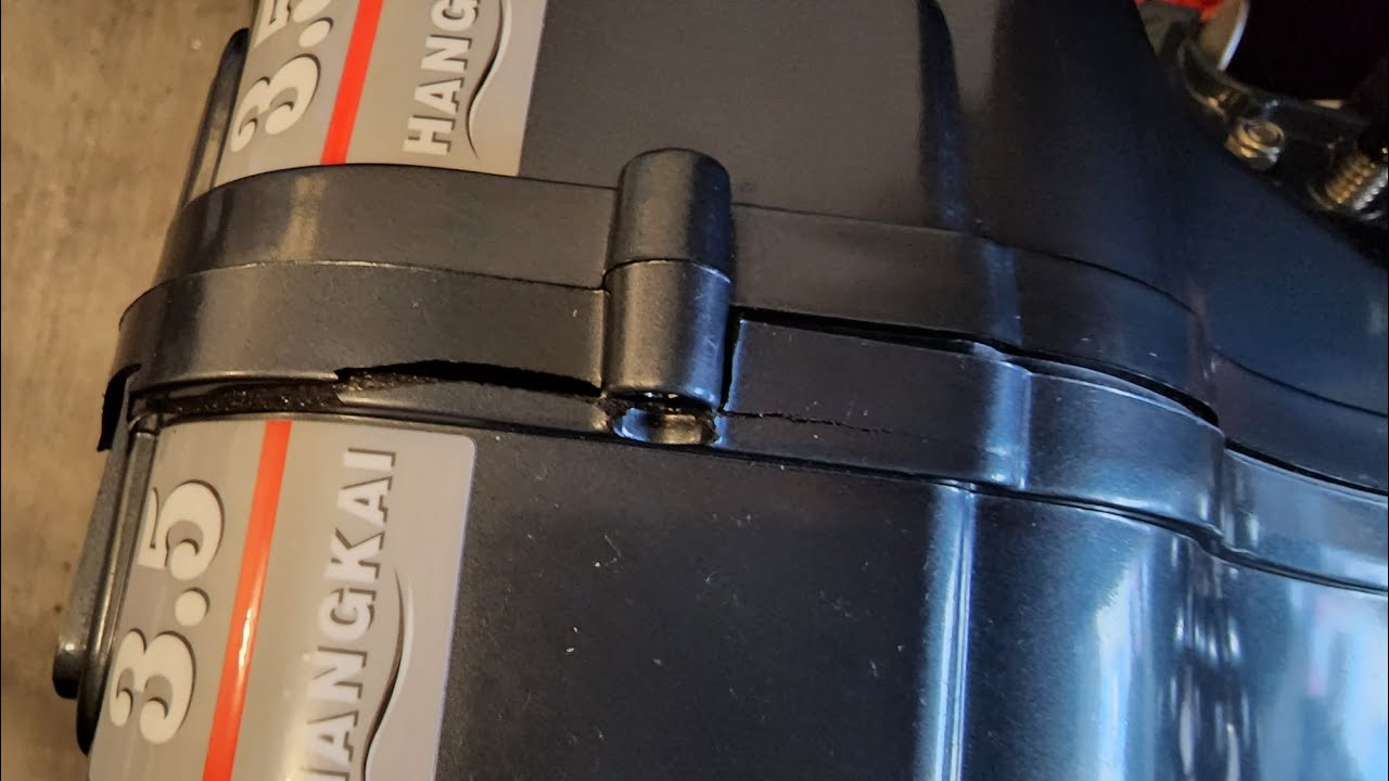 تعديل القارب المكينة مكسورة | Porta-Bote boat Modifications broken motor #3