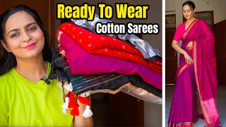 Amazon Ready to wear Cotton Saree and Blouses | Part: 2 screenshot 2
