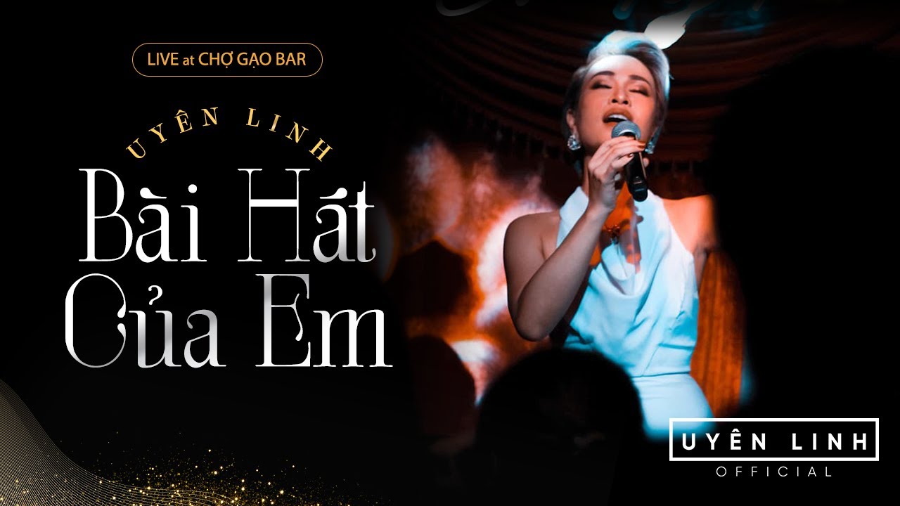 Bài Hát Của Em | Uyên Linh Live At Chợ Gạo Bar l Minishow Ngày Mưa