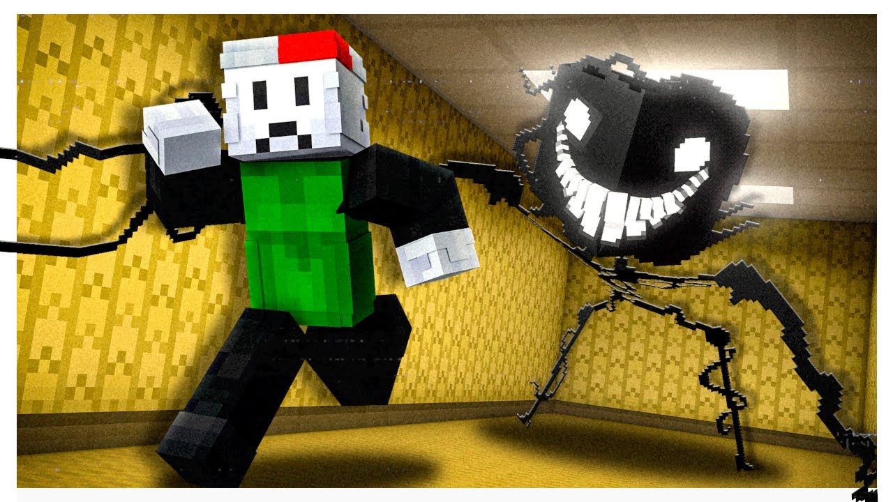 Escapando De Los Backrooms Mas Realistas En Minecraft / Backrooms Lost Footage Con Amigos