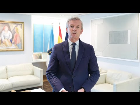 Mensaxe de Nadal 2022 do presidente da Xunta de Galicia, Alfonso Rueda Valenzuela