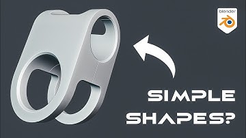 Modeling Simple Shapes in Blender (Without Addons)