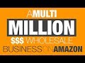 Building a  MULTIMILLION 💰  WHOLESALE business on Amazon I Jungle Scout