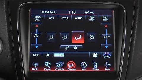 How to Use the Automatic Climate Controls Feature 2009–2020 Dodge Journey