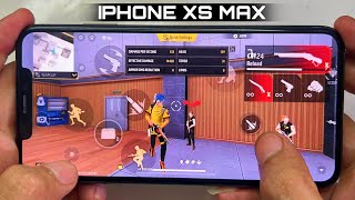 iPhone XS MAX game Play Test 🔥 | iPhone XS MAX Sensi and Unboxing 🎁 screenshot 2