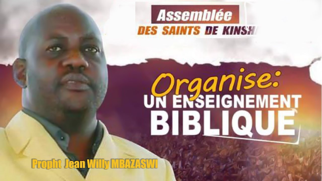 LE DIEU D'ABRAHAM, D'ISAAC ET DE JACOB par le Prophète Jean Willy MBANZASWI