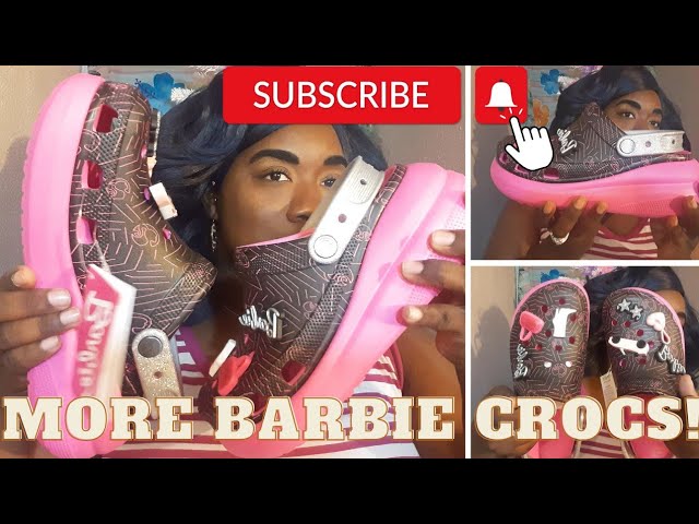 CROCS x BARBIE THE MOVIE COLLAB UNBOXING