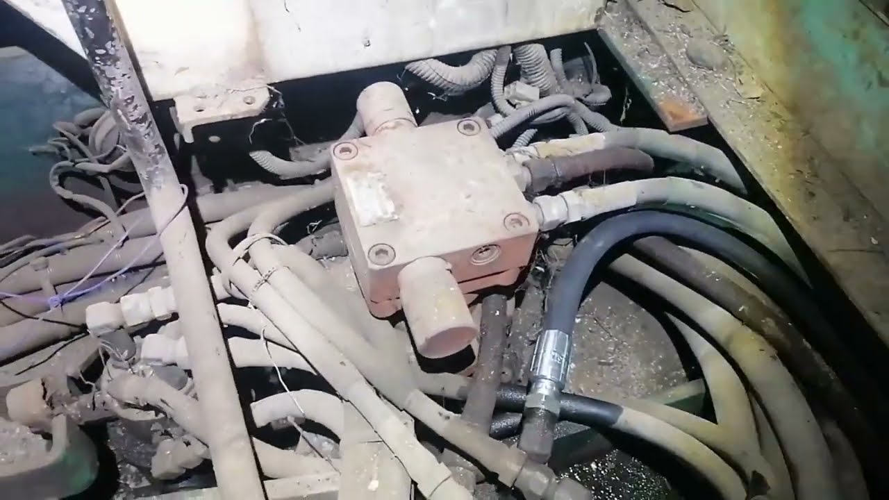 замена рвд на экскаваторе - YouTube