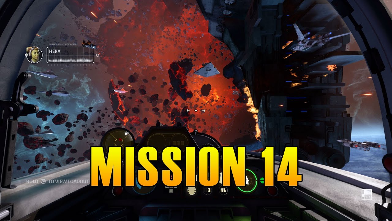 Star Wars Squadrons - Mission 14 - Last Flight of The Starhawk All Medals