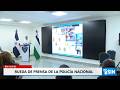 Rueda de prensa de la Policía Nacional