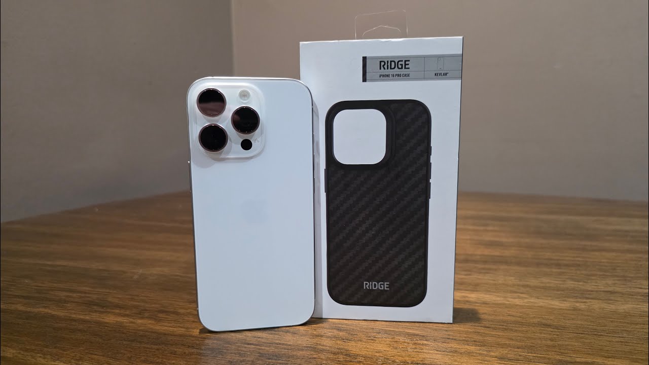 Ridge Kevlar Case Review for the iPhone 16 Pro Ridge Kevlar Case Review for the iPhone 16 Pro