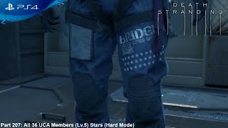 Death Stranding: All 36/36 UCA Members Maxed Out To (Lv.5) Stars ''First Prepper'' (Hard Mode)