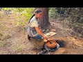 Después de Mucho Trabajo un Buen Almuerzo Abajo de un Árbol Pa Agarrar Fuerzas