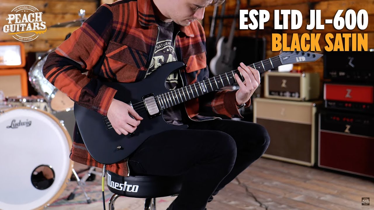 No TalkingJust Tones | ESP LTD JL-600 | Black Satin - YouTube