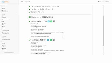 NodeWeaver basics: system services and backups