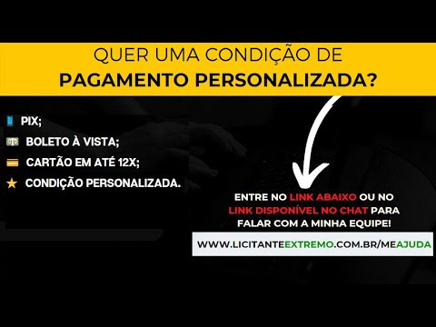 ÚLTIMAS VAGAS PARA O LICITANTE EXTREMO - ÚLTIMAS VAGAS PARA O LICITANTE EXTREMO
