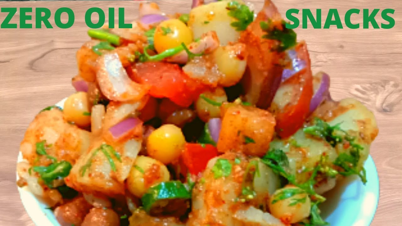 Zero Oil Snacks Recipes Quick and easy Snacks Recipe Evening Snacks