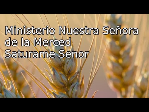Ministerio Nuestra Señora De La Merced - Saturame Senor (Lyric Video)