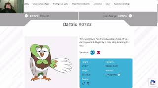 Pokémon Year Cycle - Day 723: Dartrix (Official Pokédex)