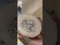 ［パンチニードル］簡単！くるみボタンブローチ作り