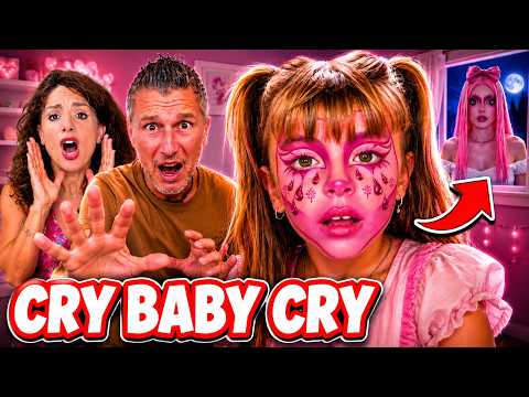 AURORA DISCOVERS CRY BABY IS IN OUR HOUSE AND GETS TRANSFORMED. SHE BECOMES EVIL CRY BABY