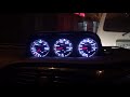 Подиум на Legacy B4 BE5 с датчиками Depo Racing 60mm