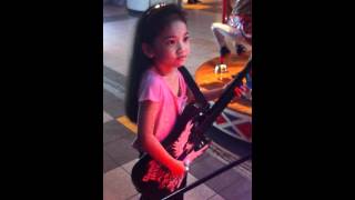 Noah Playing Guitar Hero at Time Zone Glorietta 4