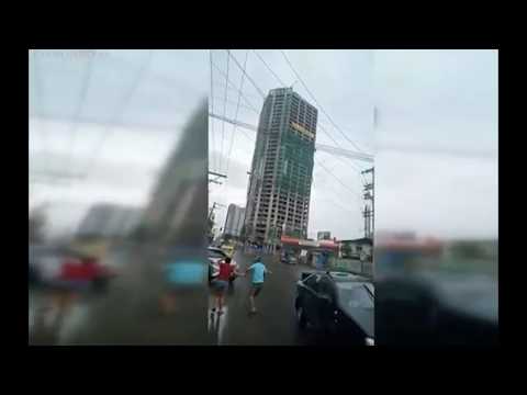 【続報映像】マグニチュード6.9フィリピン地震　電線がスパークする　ミンナダオ　2019年12月15日（現地）