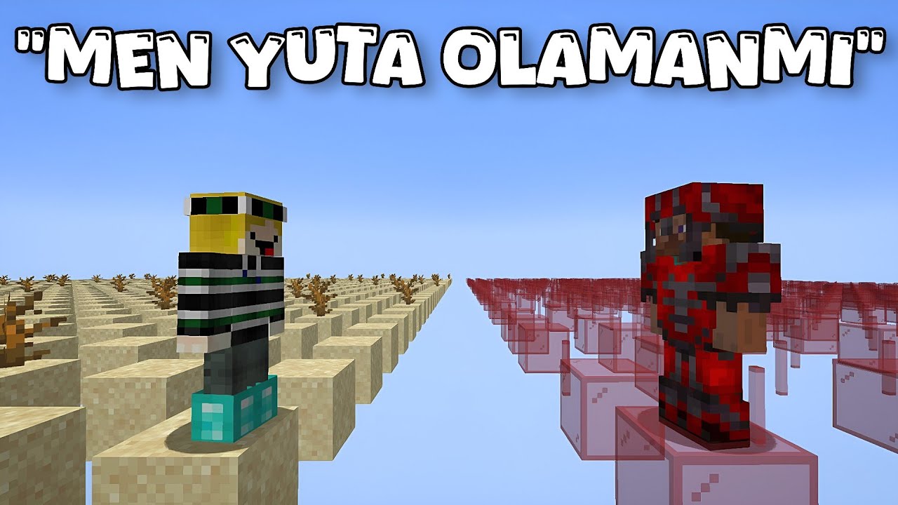 MINECRAFT LEKIN MEN PARKUR AFSONASIGA AYLANISH UCHUN JANG QILAMAN UZBEK TILIDA DUBLAJ 