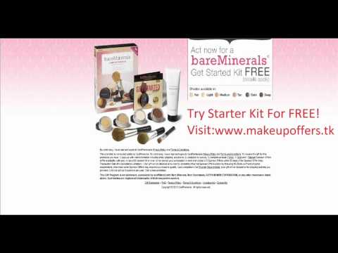 Try BareMinerals Makeup Starter Kit For Free! Promotional Offer in September and October!