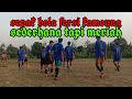 Intervillage football is fun dusunbogor