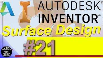 AutoDesk INVENTOR Surface Design 21( Auto Bend )