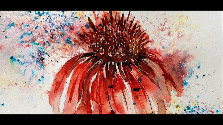 Painting Red Flower Lynn Shield Fine Art