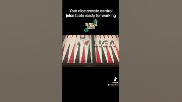 Crooked Backgammon Board | Rigged sheshbesh game | loaded dice with remote control at backgammon
