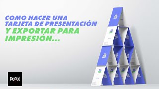 COMO DISEÑAR UN TARJETA DE PRESETACION | EXPORTAR PARA IMPRESION | ADOBE ILLUSTRATOR