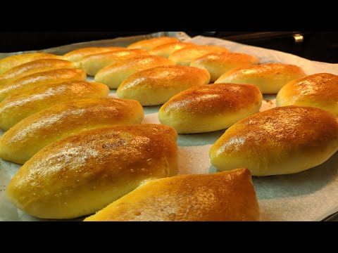 ПИРОЖКИ как Пух. Необычное и очень Быстрое тесто, пышное и мягкое!