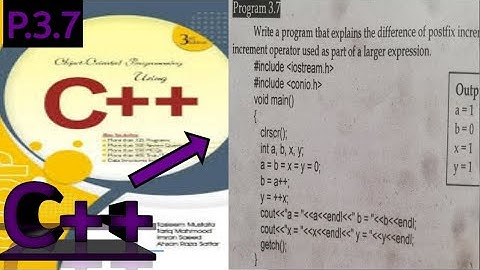 explain difference of postfix increment and prefix increment operator used part of larger expression