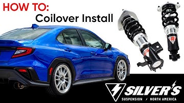 How To Install Your 2022 WRX Coilovers